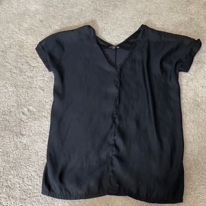 Short sleeve chiffon t-shirt